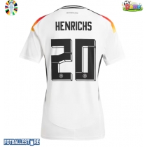 Tyskland Benjamin Henrichs #20 Hjemmedrakt Dame EM 2024 Kortermet